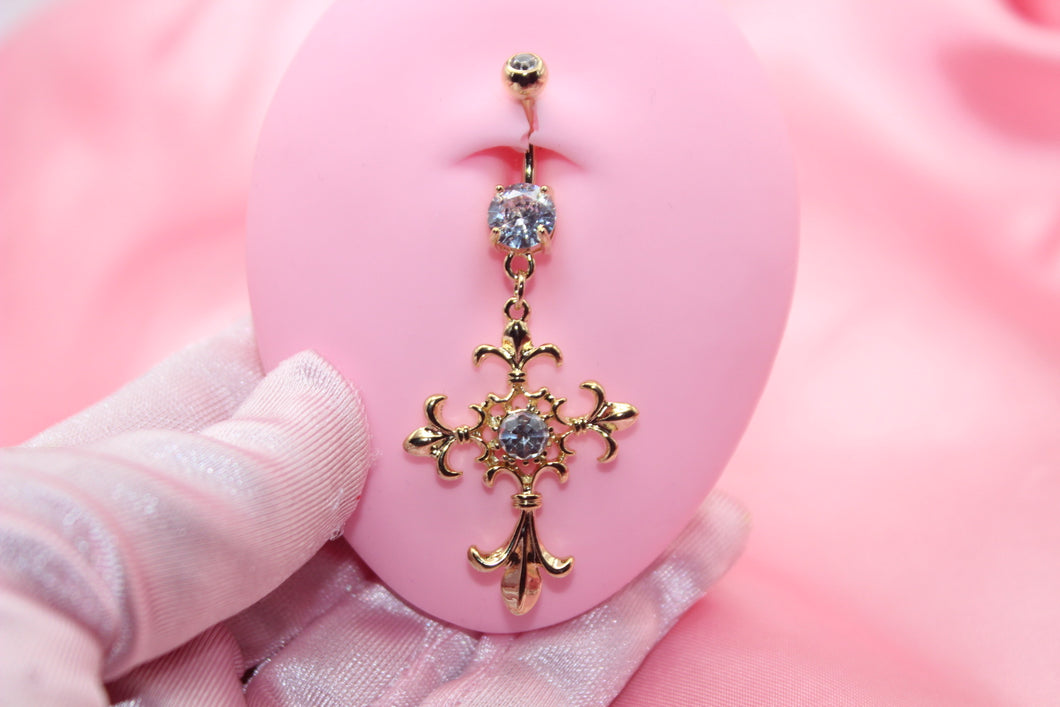 Not A Saint Belly Ring
